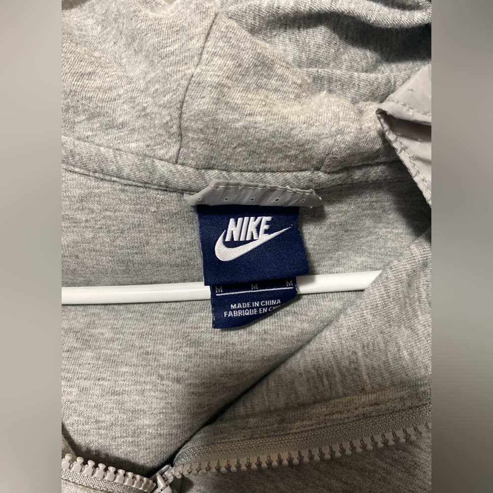 Nike Athletic Grey Zip Up